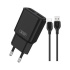 nabíjačka XO L92 TipC 2USB/2A čierna