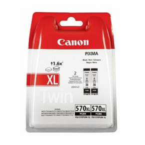 Canon cartridge PGI-550PGBk XL pigment black double pack