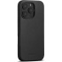 Woolnut Leather Case for iPhone 16 Pro - Black