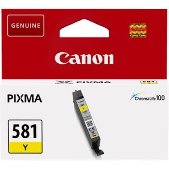 kazeta CANON CLI-581Y yellow TS6150/TS8150/TR7550/TR8550 (2105C001)