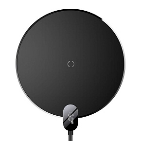 Baseus Digital LED Displej Gen 2 Bezdrôtová Nabíjačka 15W Black Baseus Digital LED Displej Gen 2 Bezdrôtová Nabíjačka 15W Black