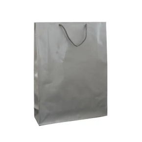 Taška 300x90x400 lamino strieborná 200ks/krt
