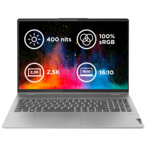 Lenovo Ideapad Flex 5 16IRU8 Intel i7-1355U 16GB 1TB 16"2.5K IPS GL Touch IntelIrisXe PEN Win11Home Arctic Grey