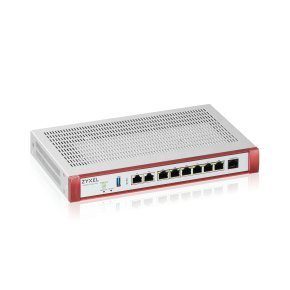 Zyxel USG FLEX200 H Series, User-definable ports with 2*2.5G & , 6*1G, USB (device only)