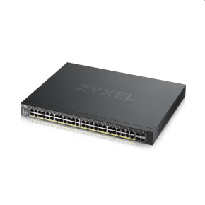 Zyxel XGS1930-52HP, 52 Port Smart Managed PoE Switch, 48x Gigabit PoE and 4x 10G SFP+, hybird mode, 375 Watt PoE