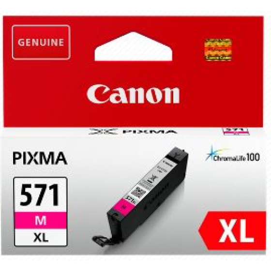 kazeta CANON CLI-571M XL magenta MG 5750/5751/6850/6851/7750/7751 (0333C001)