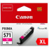 kazeta CANON CLI-571M XL magenta MG 5750/5751/6850/6851/7750/7751 (0333C001)