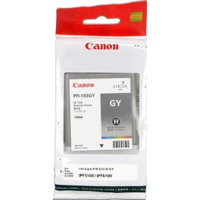 kazeta CANON PFI-103GY Grey pre iPF 5100/6100 (130 ml)