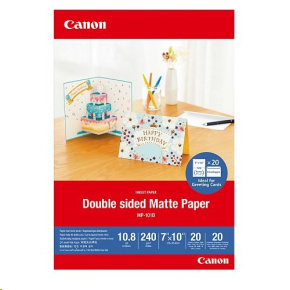 Canon papier MP-101D 17,8 x 25,4cm (7x10") 20 listov, 240g/m2, obojstranný matný