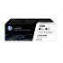 HP 410X tlačová kazeta čierna veľká, CF410XD -2 pack