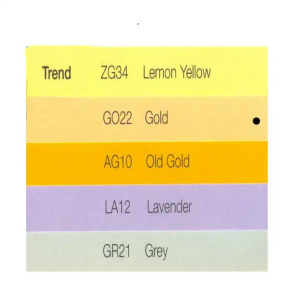 Farebný papier TREND A4-80g - GO22 zlatá