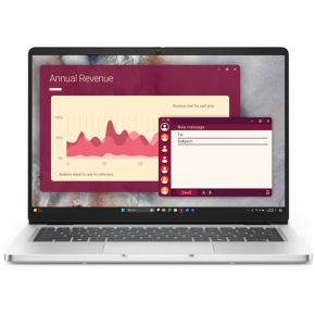 Dell Pro 14 PC14250 U7-255U 16GB 512GB SSD 14" FHD+  IR Cam & Mic FgrPr 3 Cell 65W WLAN Backlit Kb W11Pro 3Y ProSpt