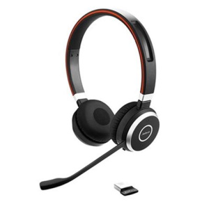slúchadlá Jabra Evolve 65 SE, Link 380a, stereo, nabíjecí stojánek, MS