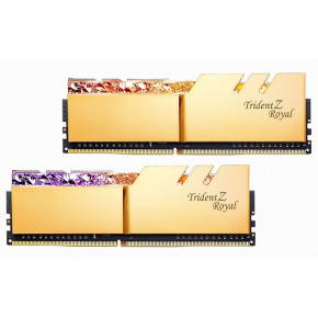 G.SKILL 32GB kit DDR4 3600 CL16 Trident Z Royal gold