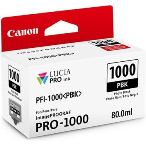 kazeta CANON PFI-1000PBK Photo Black iPF PRO-1000 (0546C001)