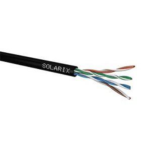 Instalační kabel Solarix CAT5E UTP PE F<sub>ca</sub> venkovní 305m/box SXKD-5E-UTP-PE Instalační kabel Solarix CAT5E UTP PE F<sub>ca</sub> venkovní 305m/box SXKD-5E-UTP-PE