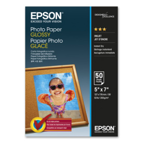 papier EPSON Photo Paper Glossy 130 x 180 mm, 200g / m2, 50 listov