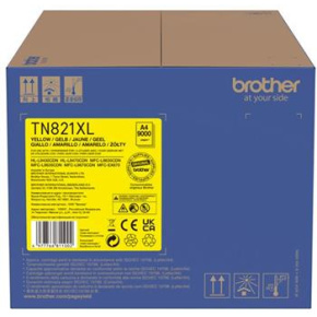 toner BROTHER TN-821XL Yellow HL-L9430CDN/L9470CDN, MFC-L9630CDN/L9670CDN (9000 str.)