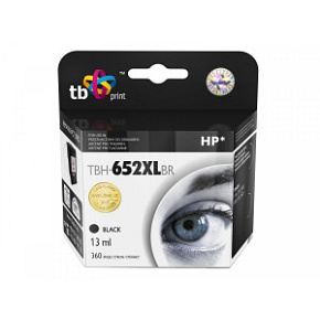 Ink. kazeta TB kompat. s HP 652 XL,BK reman Ink. kazeta TB kompat. s HP 652 XL,BK reman