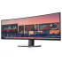 DELL U4919DW, 49", IPS LCD, W-LED, 5120x1440, 32:9, 8ms, 1000:1, 350cd, 2xHDMI, 1xDP, USB 3.0, USB-C, zakrivený, black