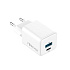 nabíjačka Forever TC-08-30AC, GaN PD QC charger, 1x USB-C 1x USB, 30W, biela