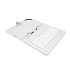 AIREN AiTab Leather Case 4 with USB Keyboard 10" WHITE (CZ/ SK/DE/UK/US.. layout)