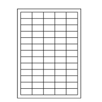 Etikety PRINT 38,1 x 21,2 biele