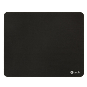 Mouse pad C-TECH MP-03BK, textile, 220x180mm, black