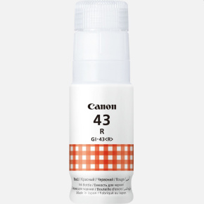 Canon ink bottle GI-43R red