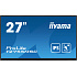 27" iiyama T2755MSC-B1: IPS, FHD, PCAP, Webcam