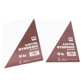 Rysovací kartón 200g, 240 x 330 (A4+)/10