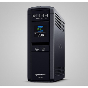 CyberPower CP1350EPFLCD, UPS Intelligent PFC, 1350VA/810W, LCD, 6x Schuko, RJ11/RJ45, USB