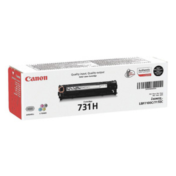 toner CANON CRG-731H black LBP 7100Cn/7110Cw, MF 8230Cn/8280Cw (2.400 str.) (6273B002)