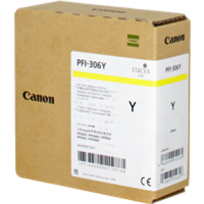 kazeta CANON PFI-306Y yellow iPF 8300/8300s/8400/8400s/9400/9400s (330 ml)