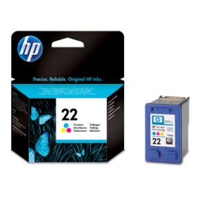 HP 22 Tri-colour Ink Cartridge 5ml na 165str. - C9352AE