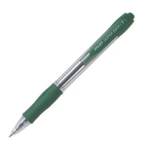 Guličkové pero PILOT Super Grip, zelený Guličkové pero PILOT Super Grip, zelený