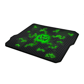 Gaming mouse pad C-TECH ANTHEA CYBER GREEN, for gaming, 320x270x4mm, sewn edges