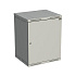 Rozvaděč nástěnný SENSA 15U 500mm, dveře plech, RAL 7035, SENSA-15U-65-21-G