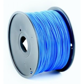 PLA plastic filament for 3D printers, 1.75 mm diameter, blue