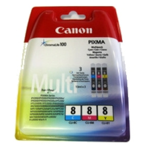 Canon cartridge CLI-8C/M/Y multipack