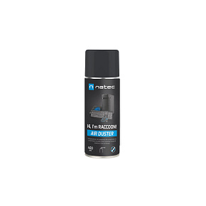 Natec stlačený vzduch RACCOON AIR 400 ml Natec stlačený vzduch RACCOON AIR 400 ml