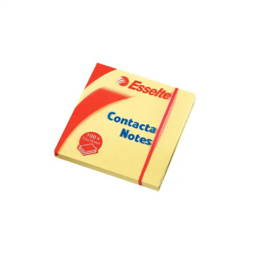 BLOČEK SAMOLEP. 75x 75 contacta žltý