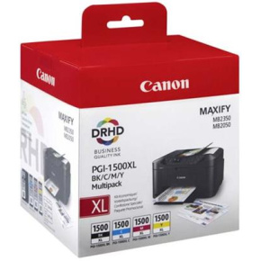 kazeta CANON PGI-1500 BK/C/M/Y XL PACK MAXIFY MB2050/MB2350 (9182B004)