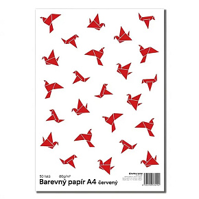 Farebný papier Color A4-80g - červená Farebný papier Color A4-80g - červená