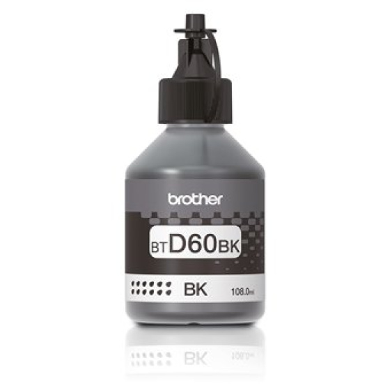 Brother BT-D60BK, Black ink bottle, pre DCP-T310, DCP-T510W, DCP-T710W, DCP-T910W, 6500 strán (BTD60BK)