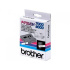 páska BROTHER TX211 čierne písmo, biela páska Tape (6mm)