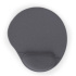 Gel mouse pad with wrist support, grey