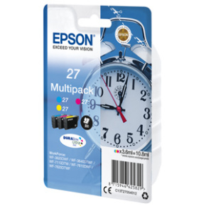 multipack kazeta EPSON WF-3620,3640,7110,7610,7620  T2704 27 (CMY) (C13T270540)