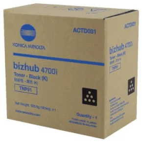 toner MINOLTA TNP91 black Bizhub i-SERIES 4700i/4701i (20000 str.)