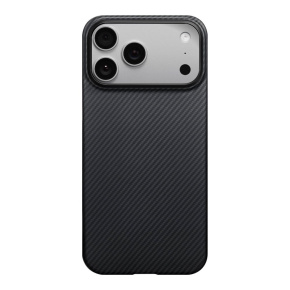 Pitaka kryt Ultra-Slim Case pre iPhone 17 Pro Max - Black/Grey